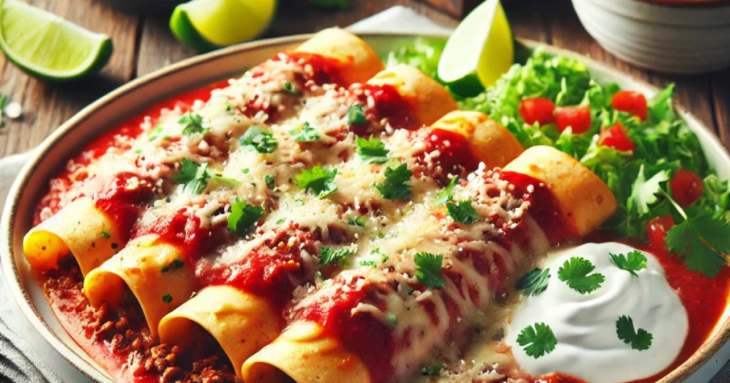 Classic Beef Enchiladas Recipe