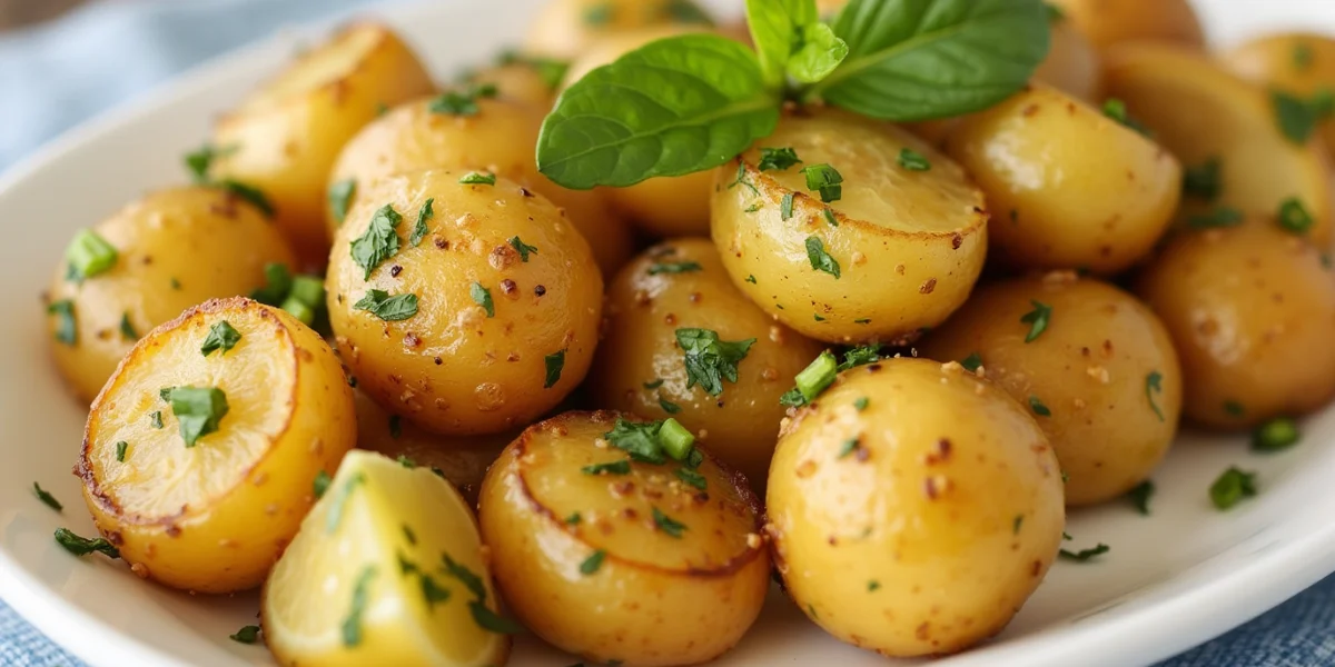 Greek Lemon Potatoes